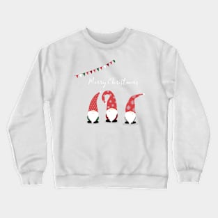 Cute Christmas Gnomes Crewneck Sweatshirt